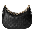 Gucci GG Emblem Small Top Handle Bag Black
