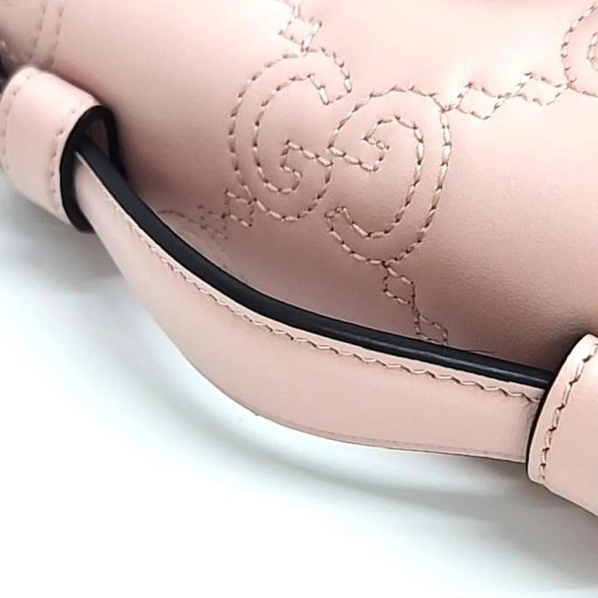 Gucci Matlase Small Top Handle Bag Pink