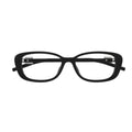 Gucci Slim Frame Eyeglasses Black