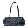 Gucci Melrose Medium Boston Bag Blue