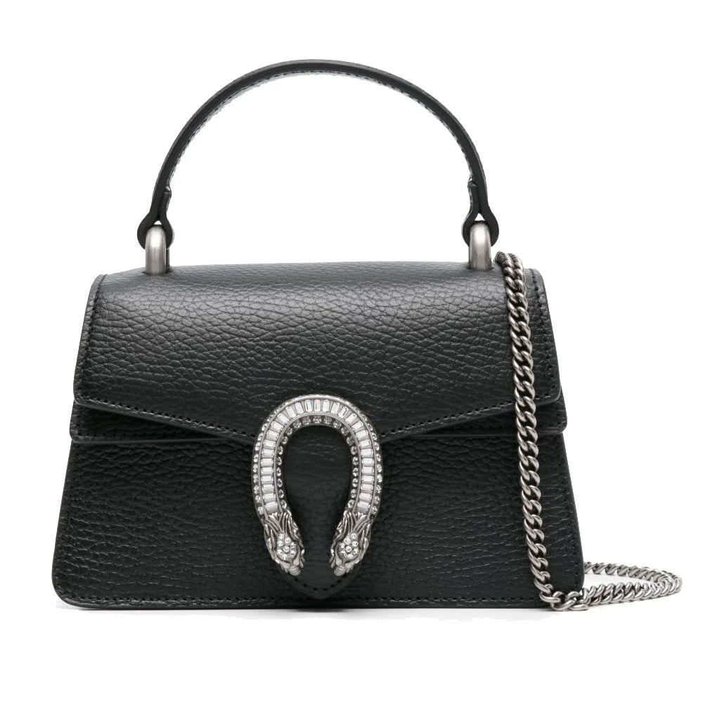 Gucci Dionysus Chain Crossbody Bag Black