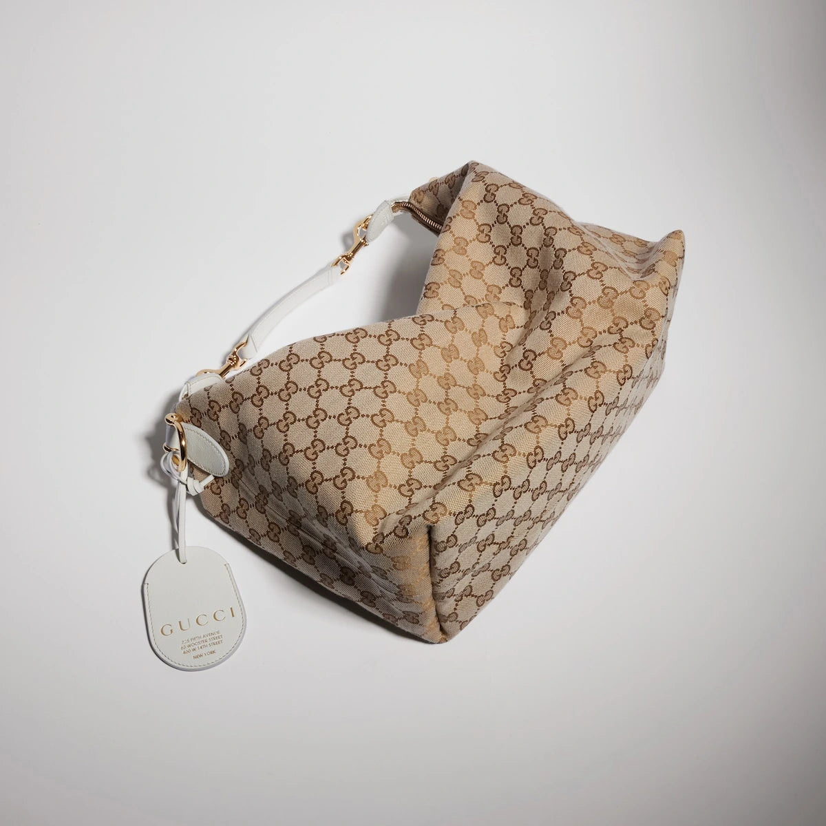 Gucci Brera Medium Crossbody Bag Beige