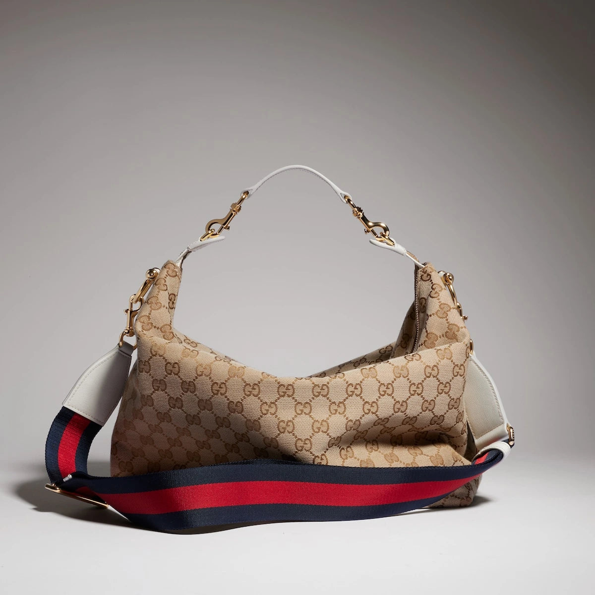 Gucci Brera Medium Crossbody Bag Beige