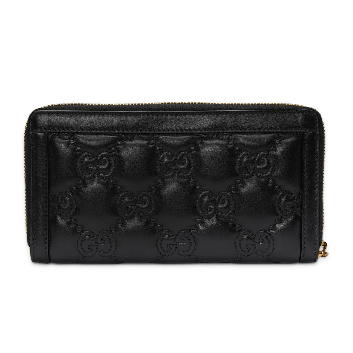 Gucci Matelassé Zip-Around Wallet
