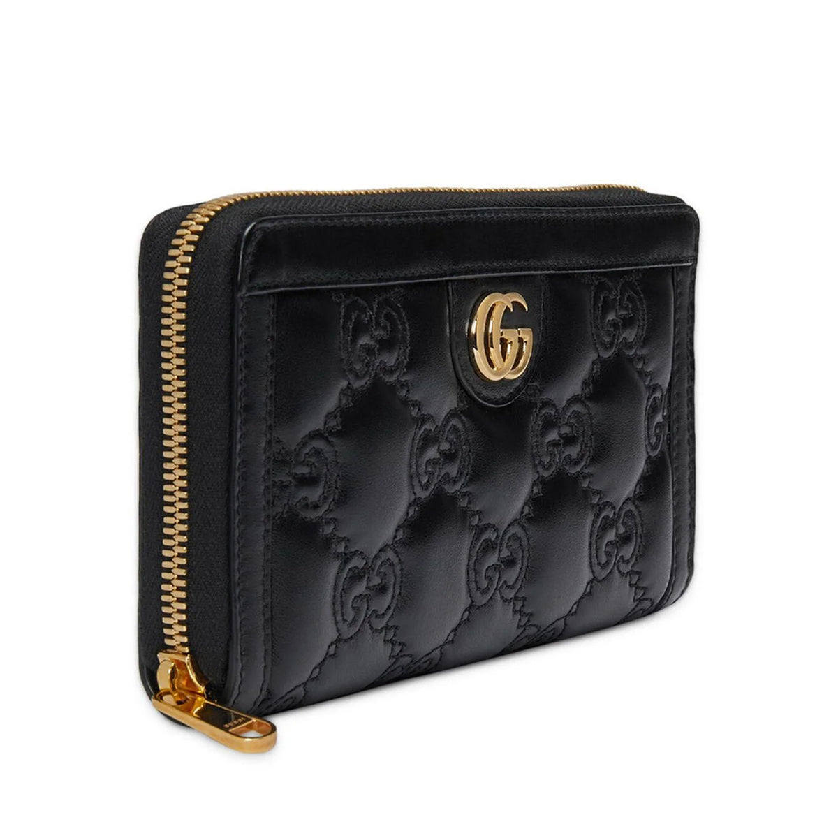 Gucci Matelassé Zip-Around Wallet