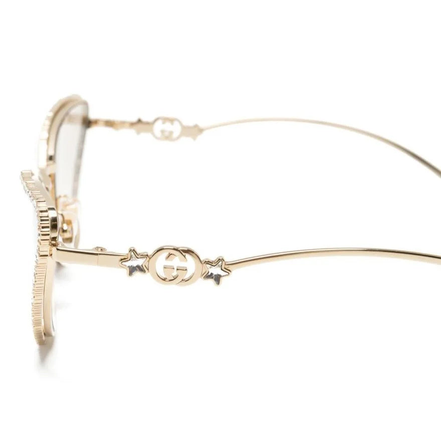 Gucci Eyewear crystal-embellished cat-eye sunglasses