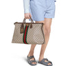 Gucci Savoy Medium Duffle Bag Beige