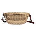 Gucci Tag Small Crossbody Bag Beige