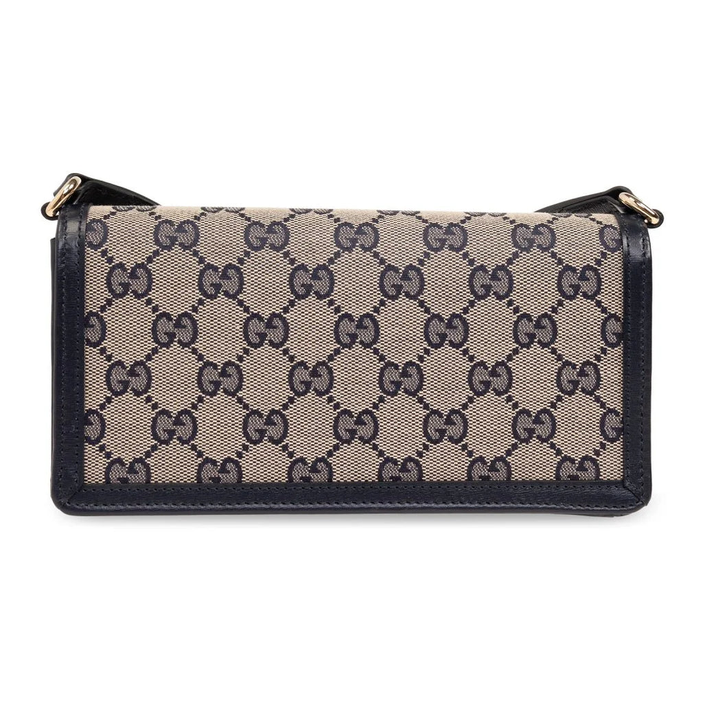 Gucci Navy blue Luce Mini shoulder bag