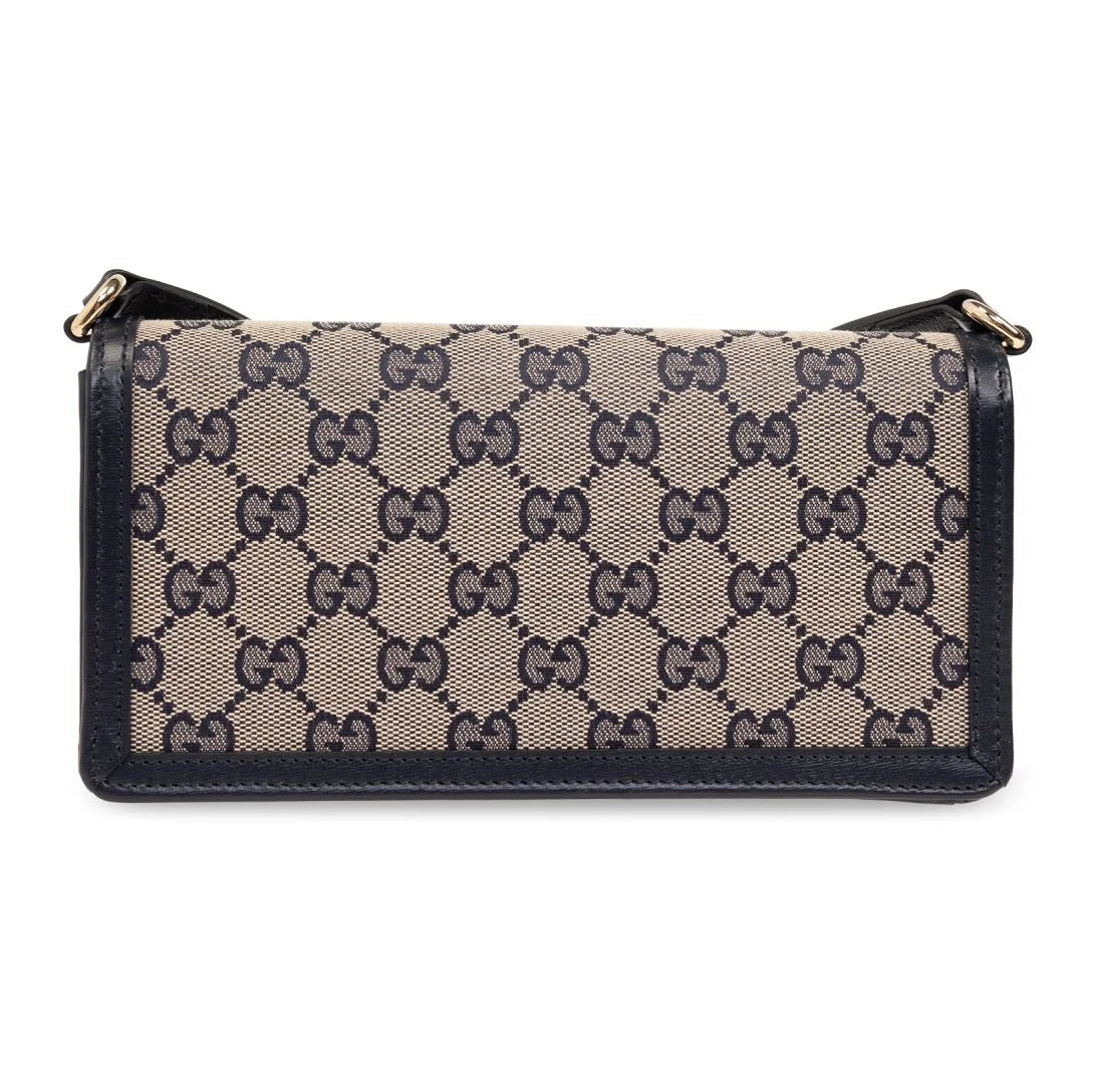 Gucci Navy blue Luce Mini shoulder bag
