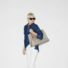 Gucci GG Emblem Maxi Tote Bag Beige Ebony GG Canvas