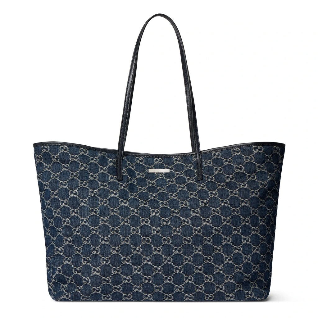 Gucci Tribeca Large Tote Bag Blue