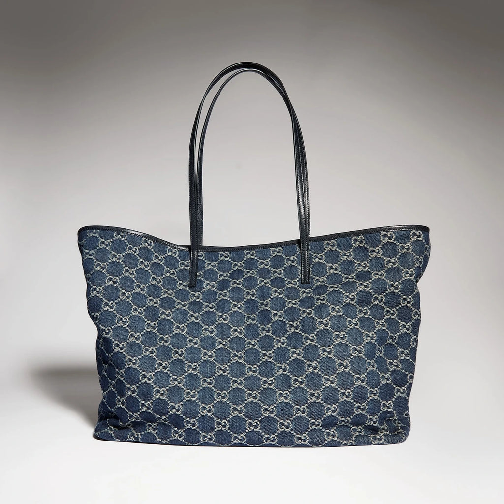 Gucci Tribeca Large Tote Bag Blue