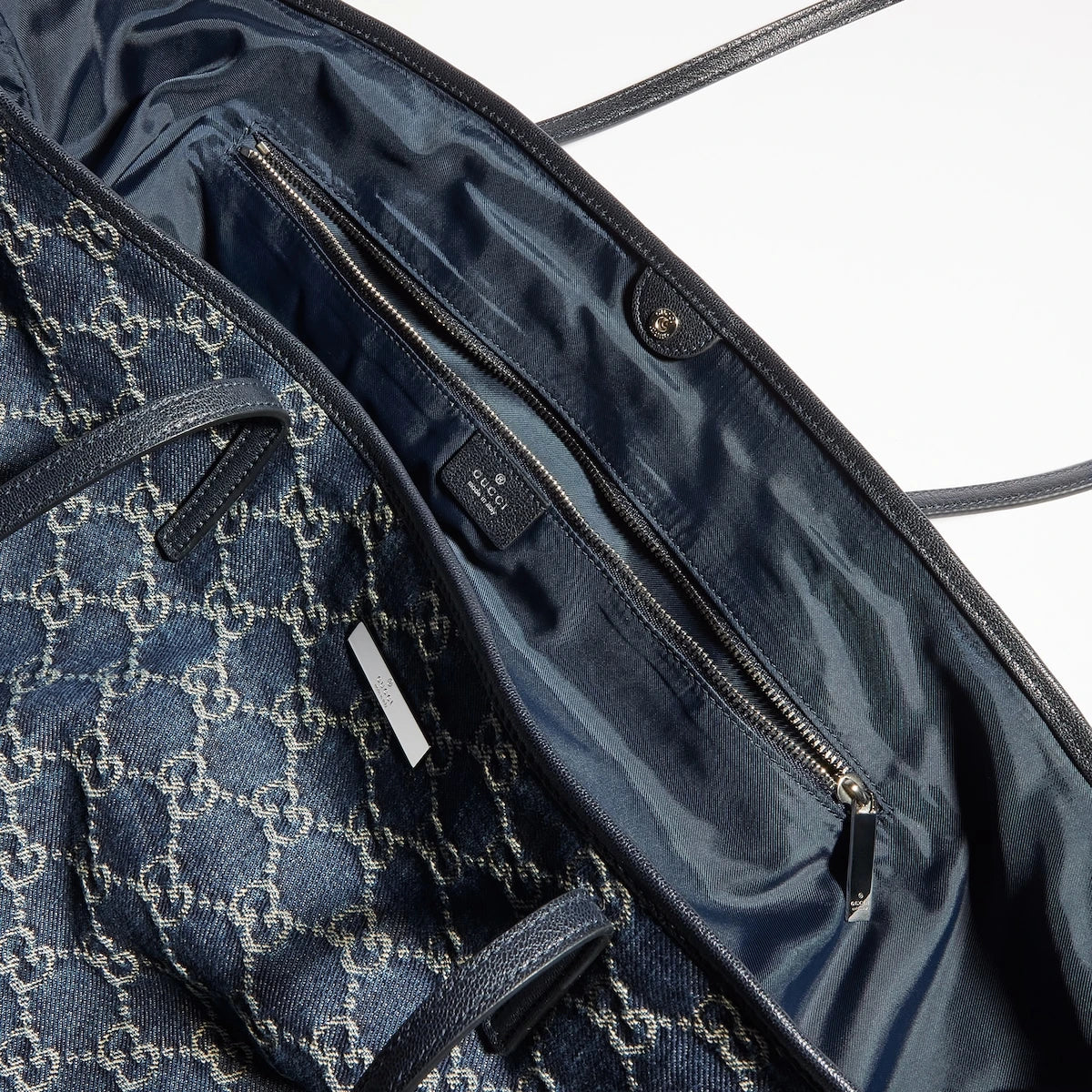 Gucci Tribeca Large Tote Bag Blue