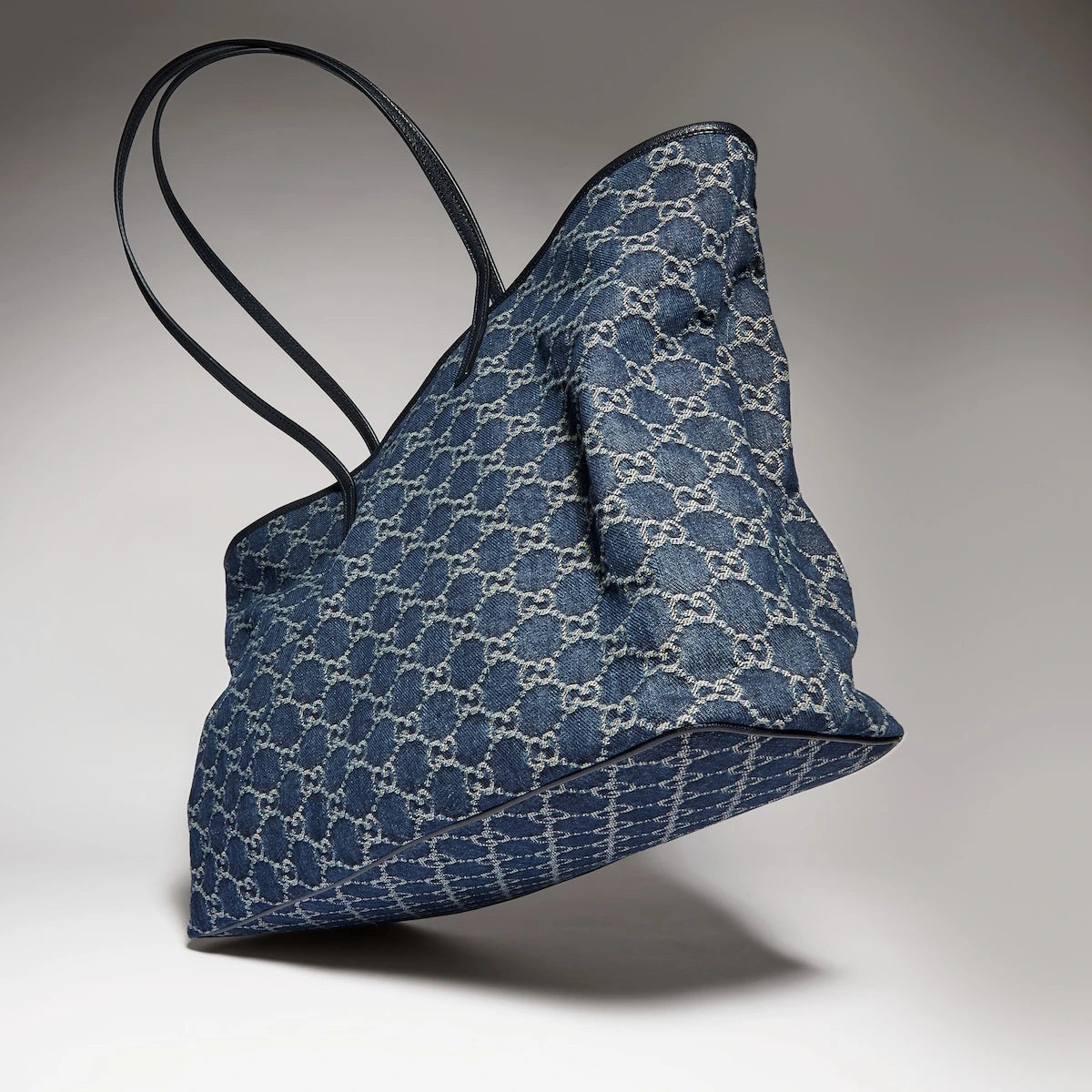 Gucci Tribeca Large Tote Bag Blue