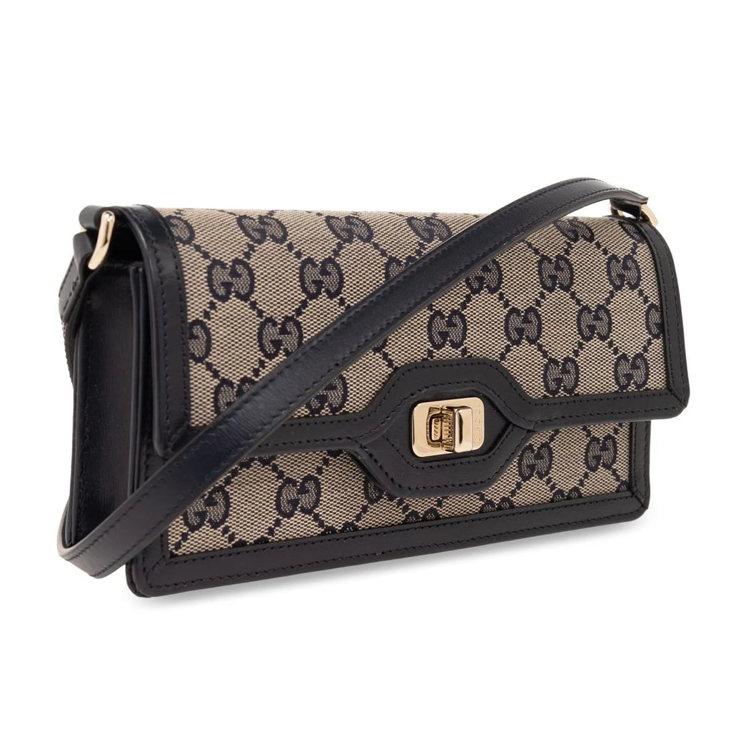 Gucci Navy blue Luce Mini shoulder bag