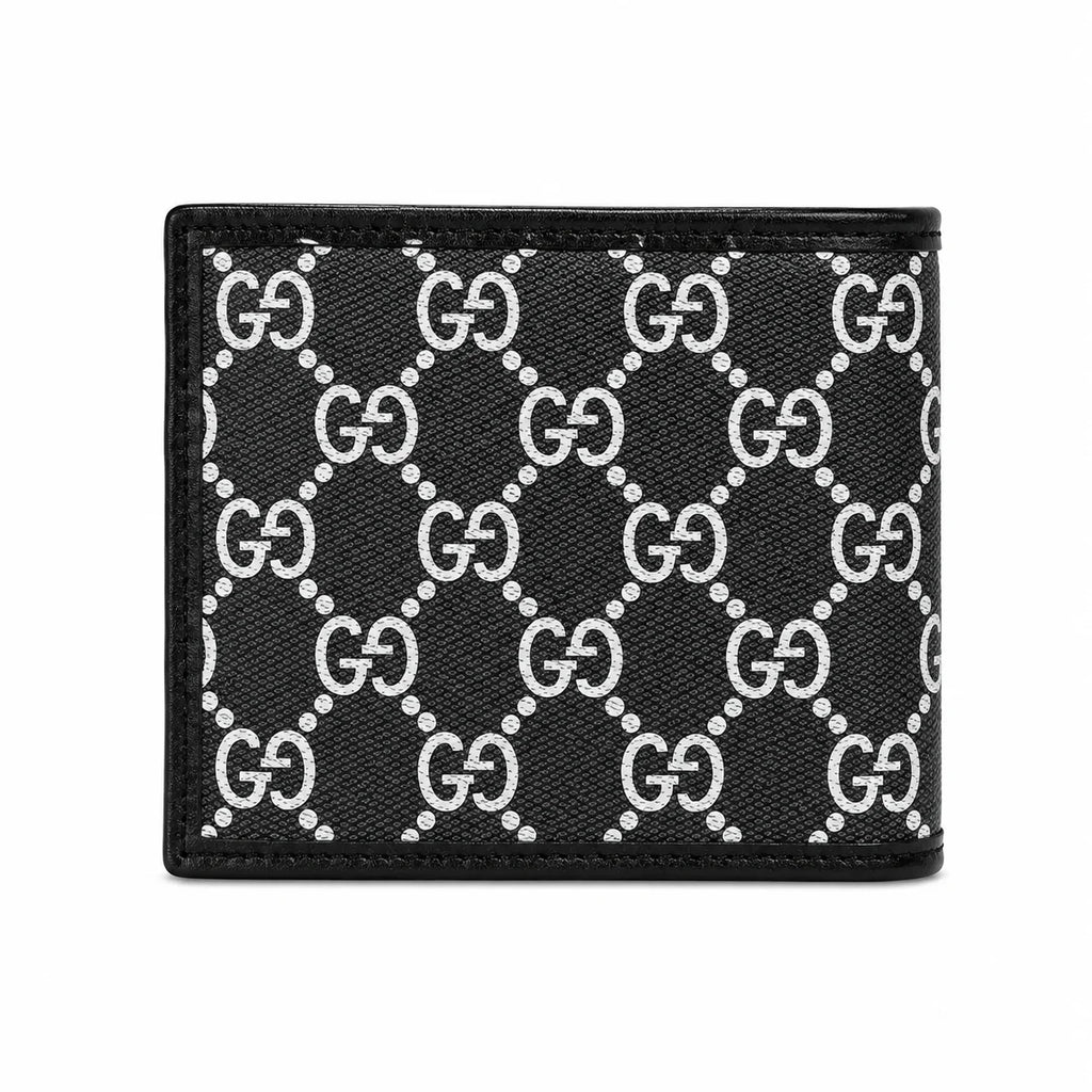 Gucci GG Supreme Bi-Fold Wallet Black