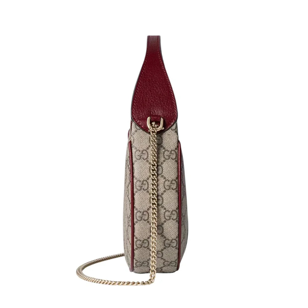 Gucci Ophidia Small Shoulder Bag Beige