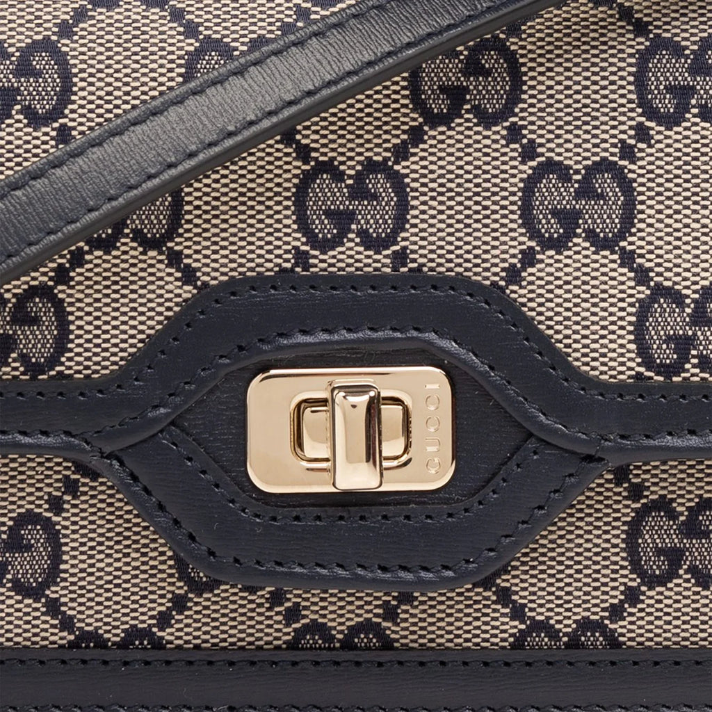 Gucci Navy blue Luce Mini shoulder bag