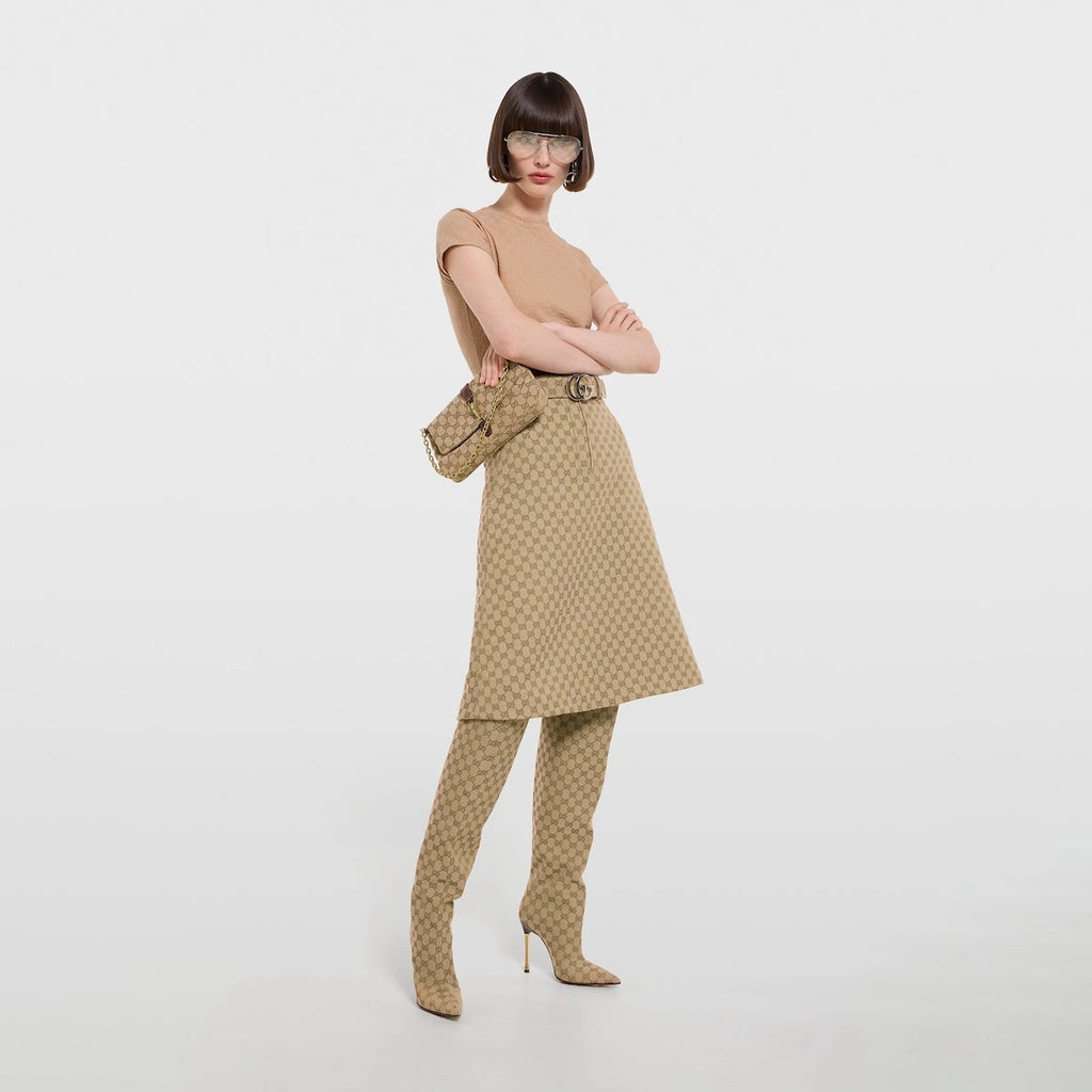 Gucci Aperitivo Medium Shoulder Bag Beige