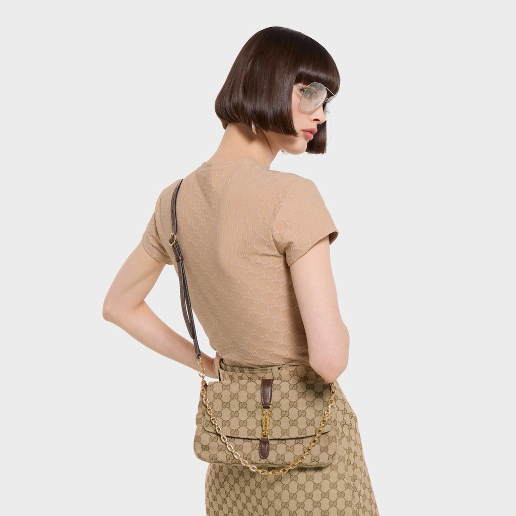 Gucci Aperitivo Medium Shoulder Bag Beige