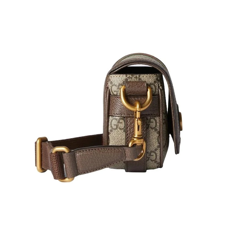 Gucci Monogram Shoulder Bag Beige