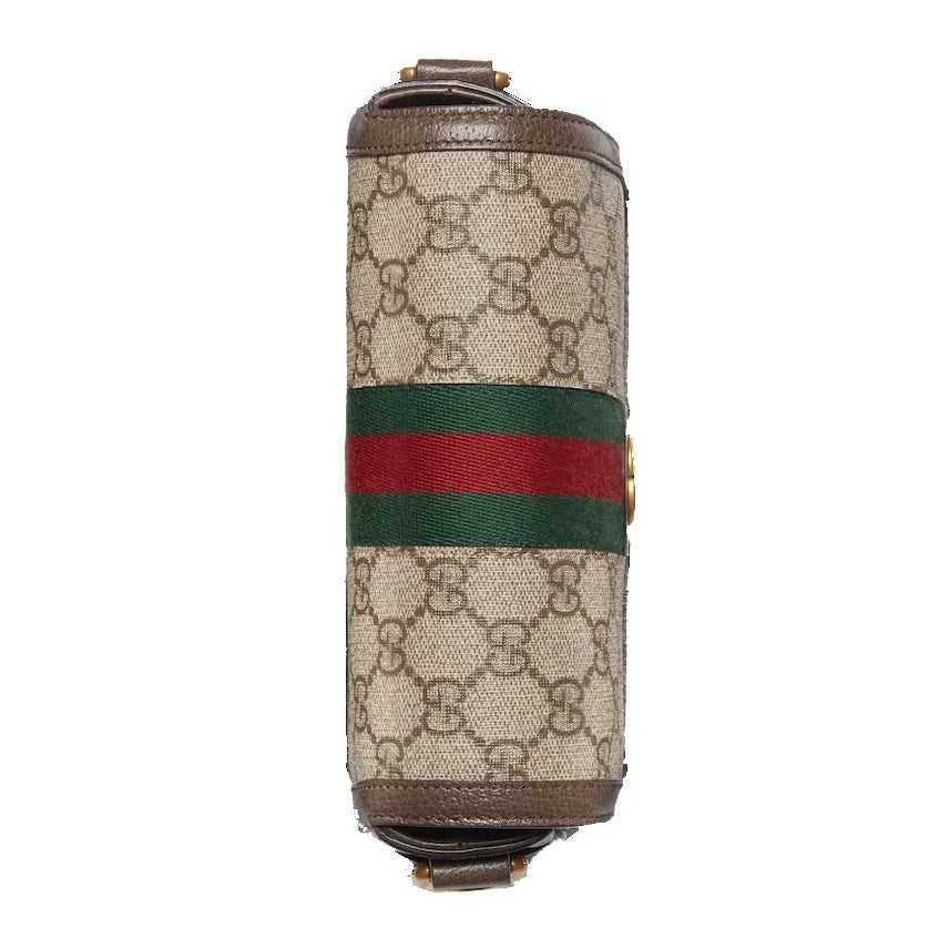 Gucci Monogram Shoulder Bag Beige