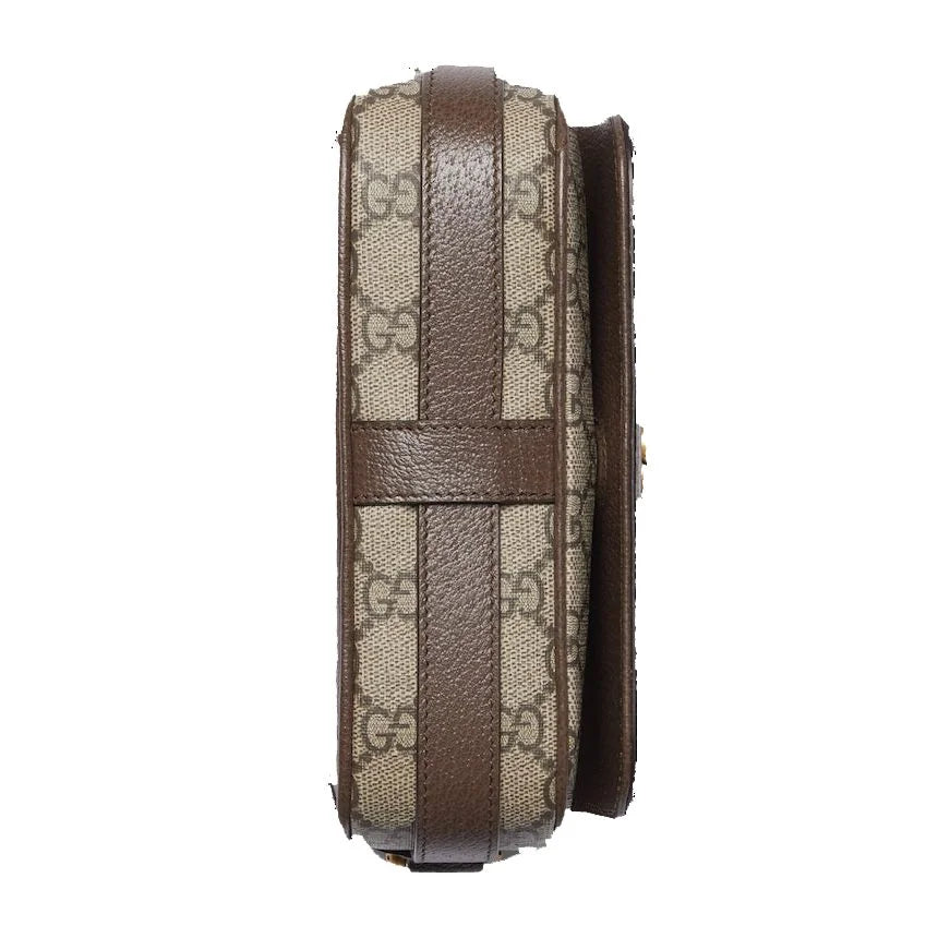 Gucci Monogram Shoulder Bag Beige