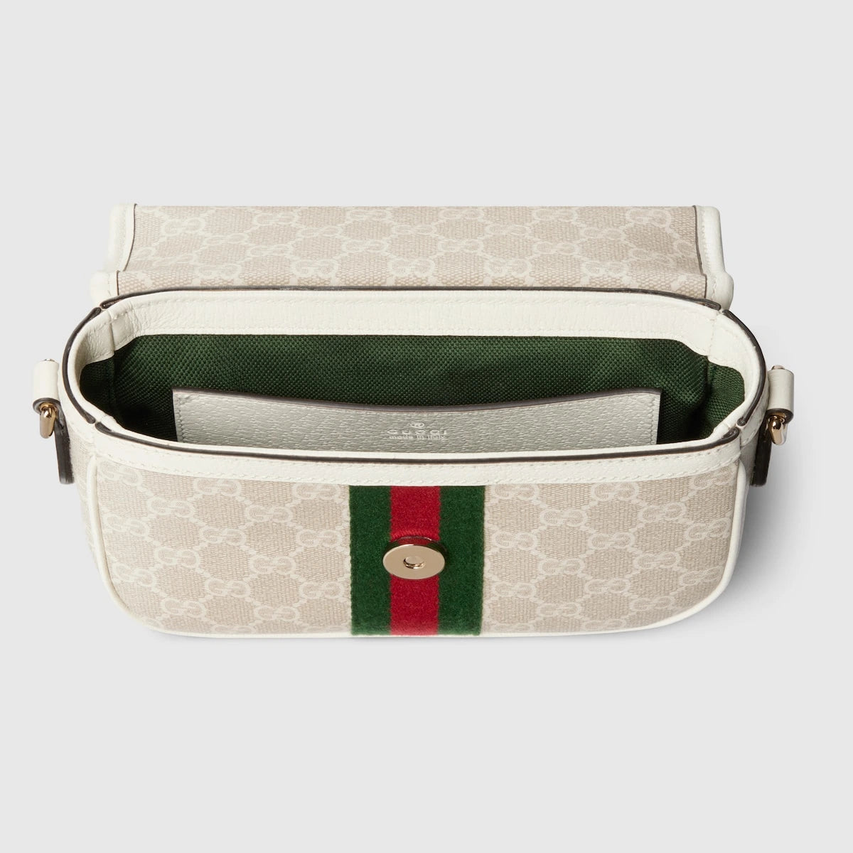Gucci Ophidia Small Top Handle Bag White