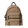 Gucci Monogram Canvas Backpack Beige