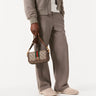 Gucci Monogram Shoulder Bag Beige