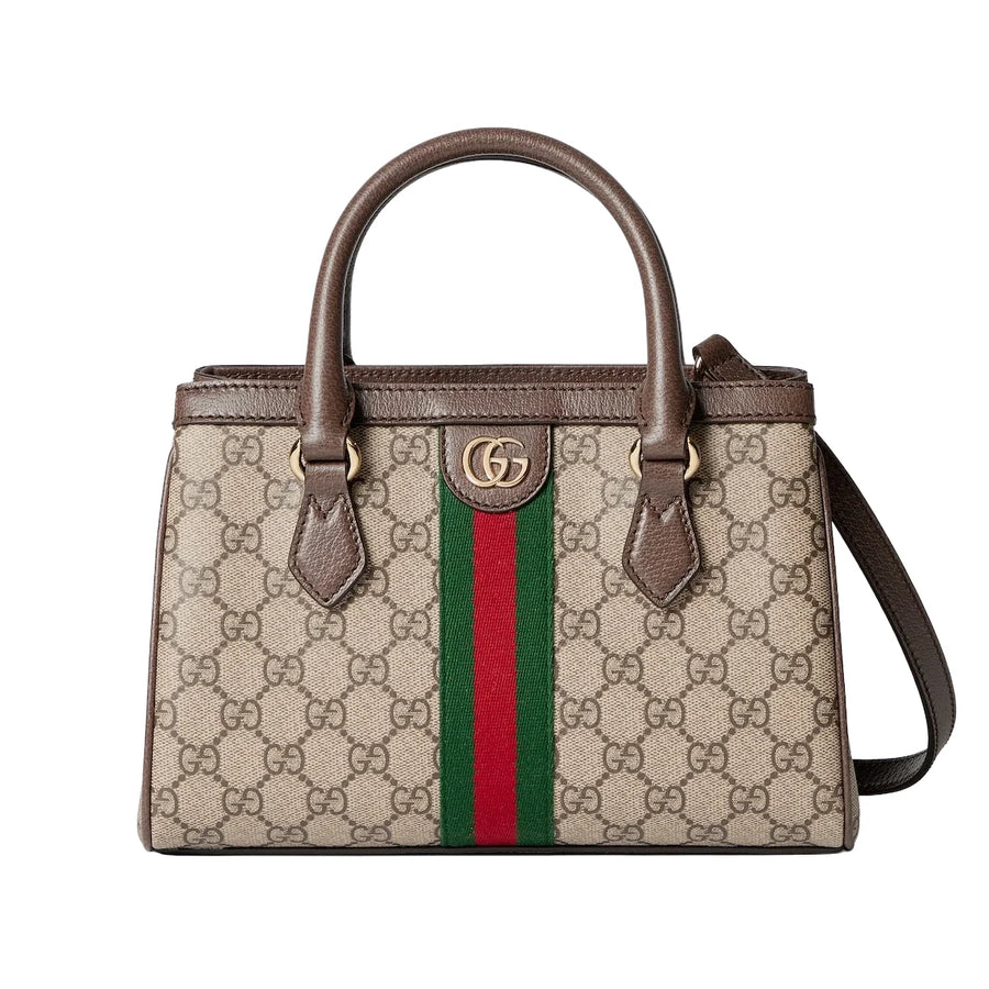 Gucci Ophidia Small Tote Bag Beige