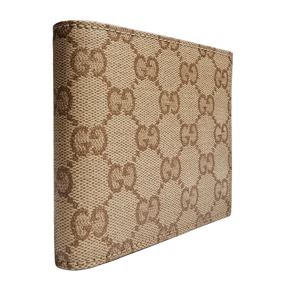Gucci Essence Classic Coin Wallet Beige