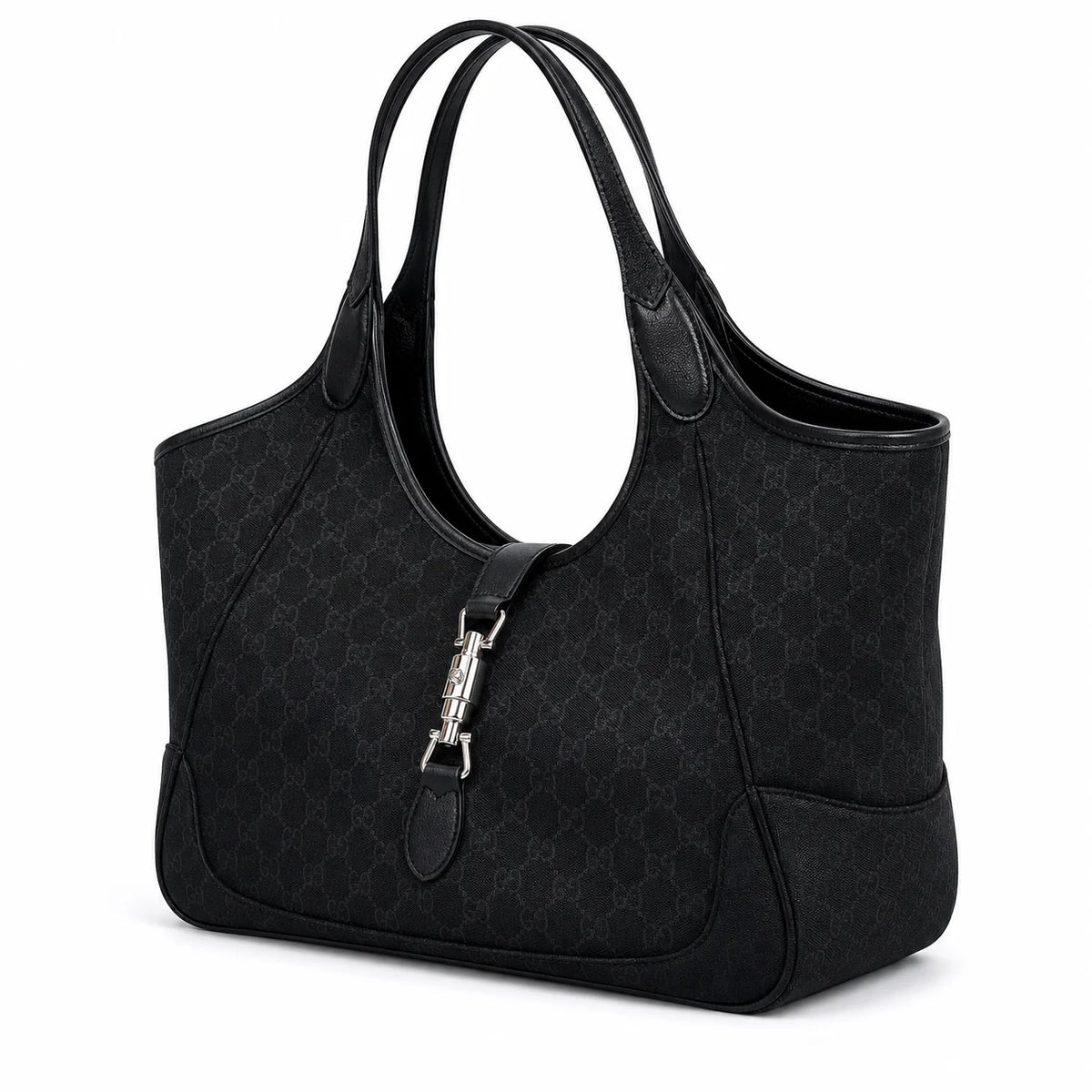 Gucci Jackie 1961 Large Tote Bag Black