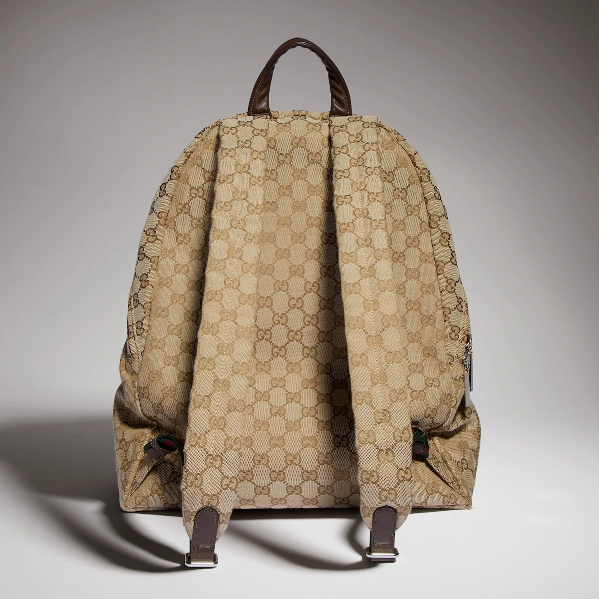 Gucci Tag Large Backpack Beige