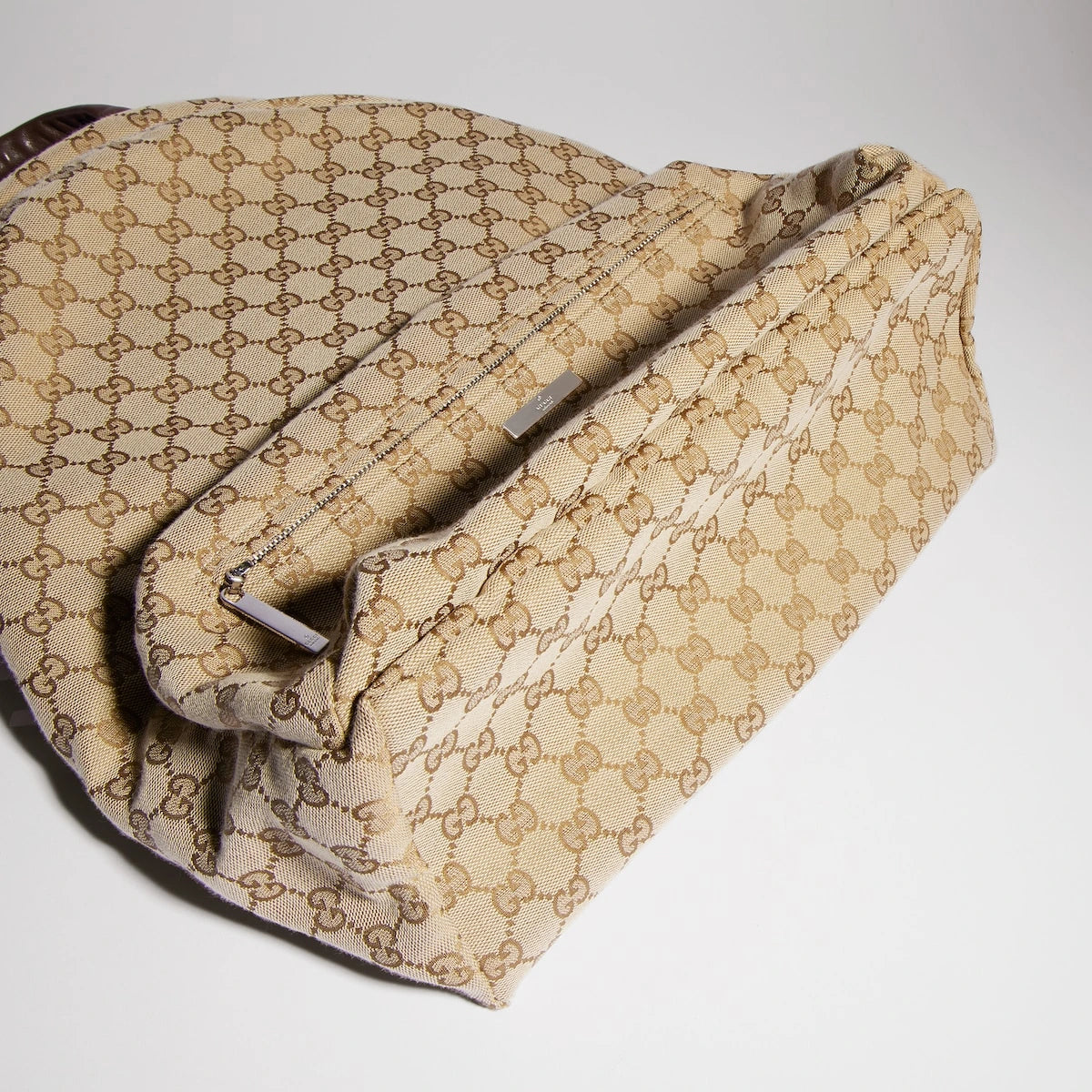 Gucci Tag Large Backpack Beige
