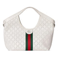 Gucci Giglio Small Tote Bag White