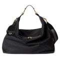 Gucci Brera Large Crossbody Bag GG Canvas Black