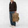 Gucci Jumbo Taupe Backpack