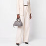 Gucci Grey Stitched Leather Matelassè Mini Bag