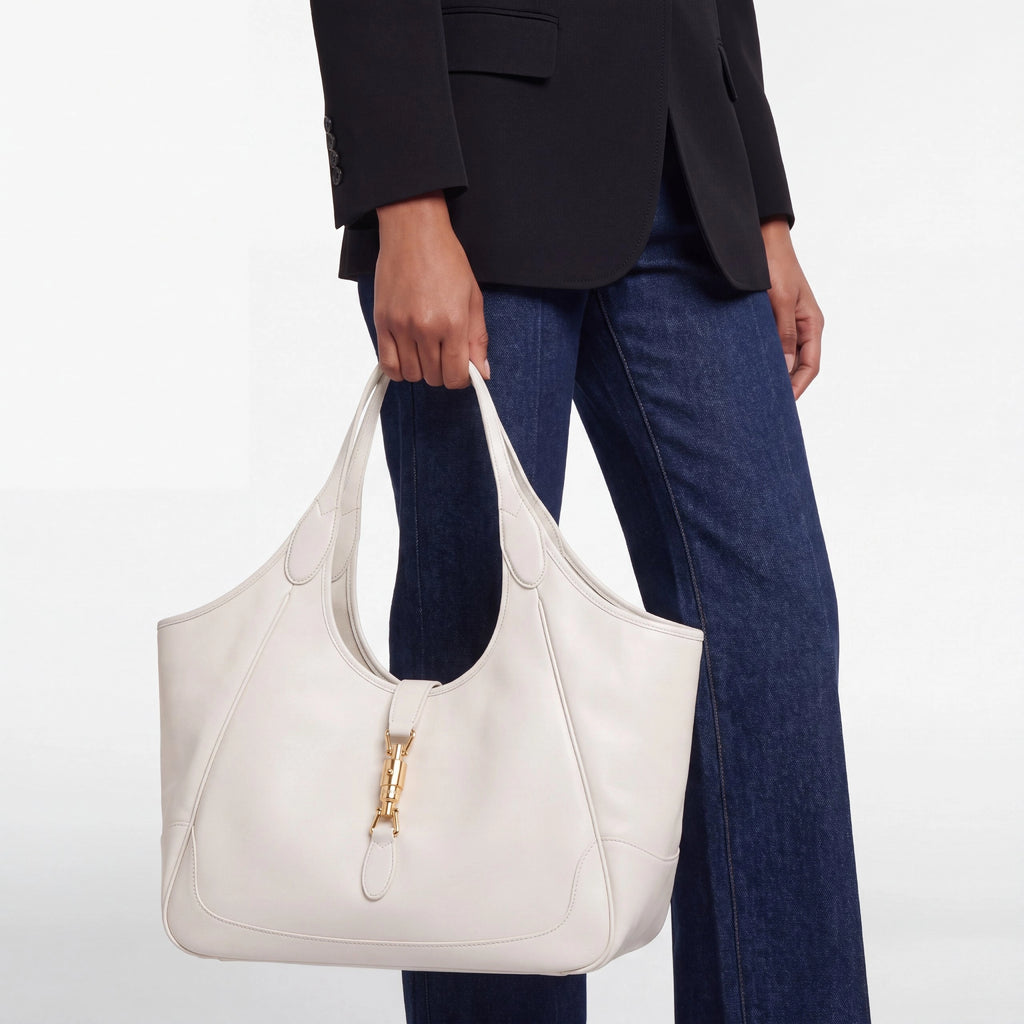 Gucci Mercato Medium Tote Bag White