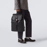 Gucci Minimal Leather Rucksack Black