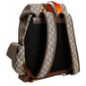 Gucci leather-trimmed backpack