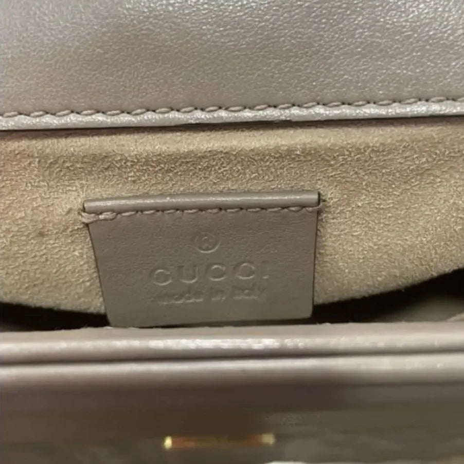 Gucci Flap leather crossbody bag