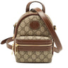Gucci Beige Supreme Canvas Multi-Function Interlocking Shoulder Bag