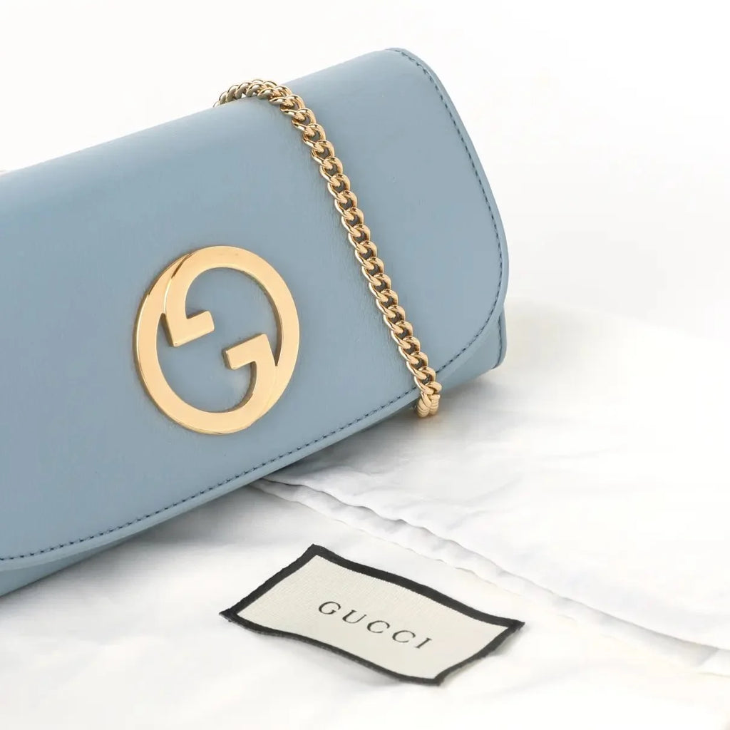 Gucci leather crossbody bag
