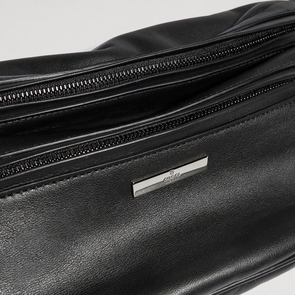 Gucci Tag Medium Crossbody Bag Black