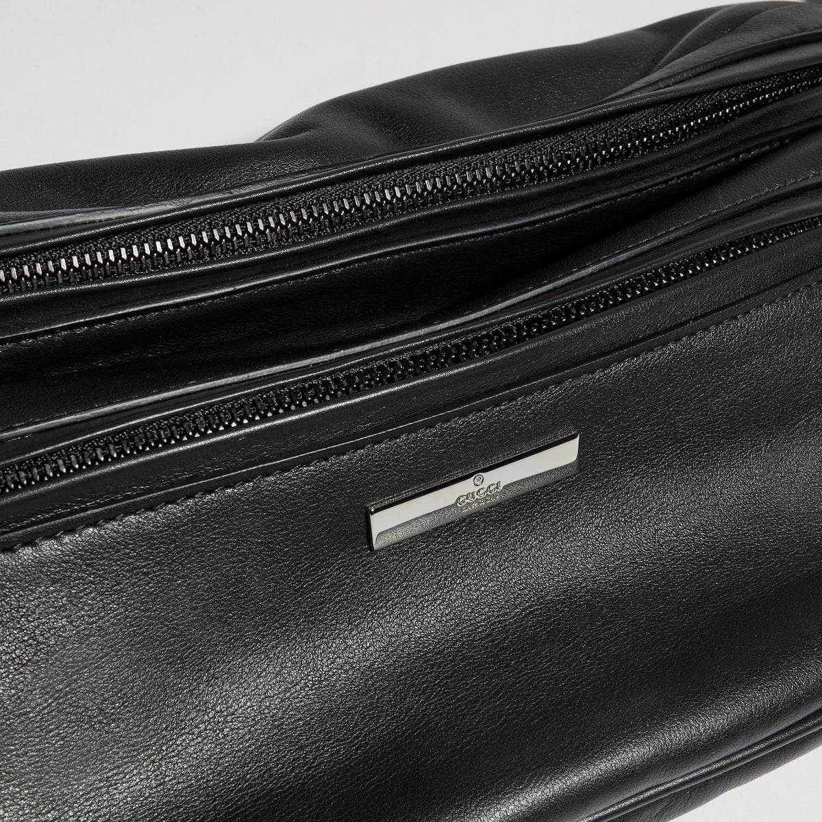 Gucci Tag Medium Crossbody Bag Black