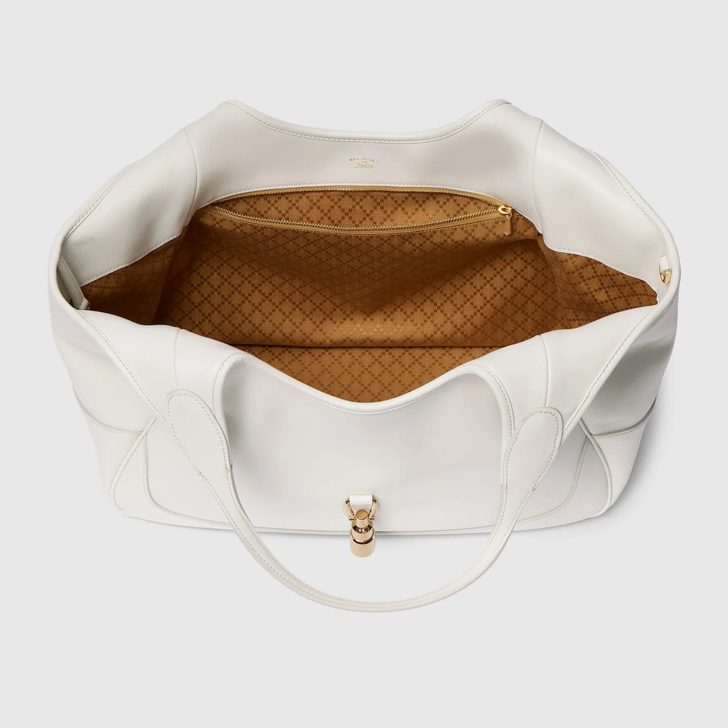 Gucci Mercato Medium Tote Bag White