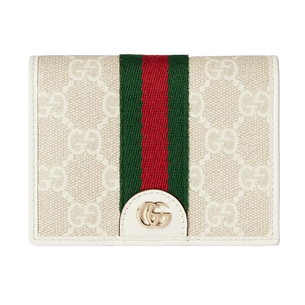 Gucci Ophidia Small Wallet White